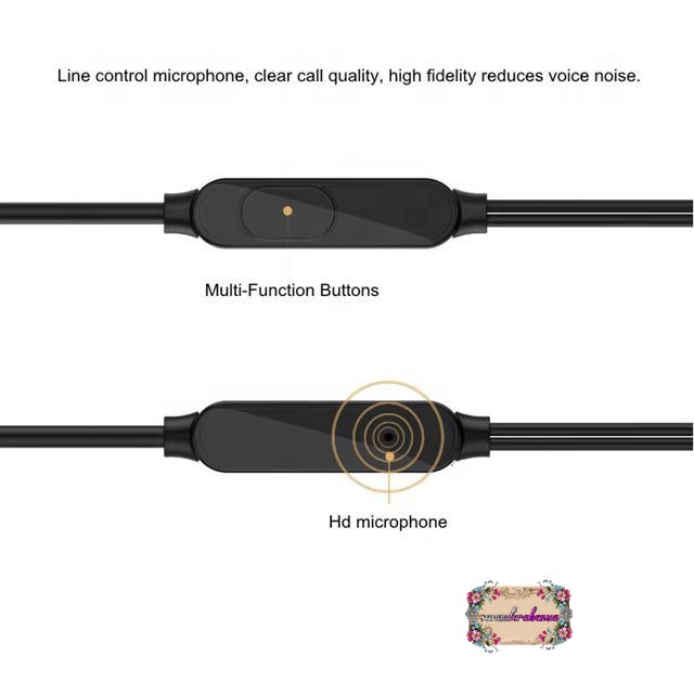 l29 headset hf earphone extra bass jack 3.5mm for all type merek smartphone SB3781