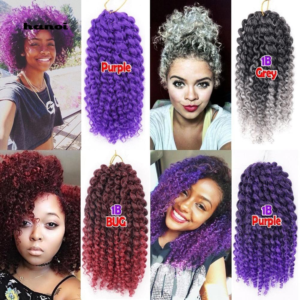 Hn Fashion Jumpy Wand Curl Twist Crochet Synthetic Curly Hair