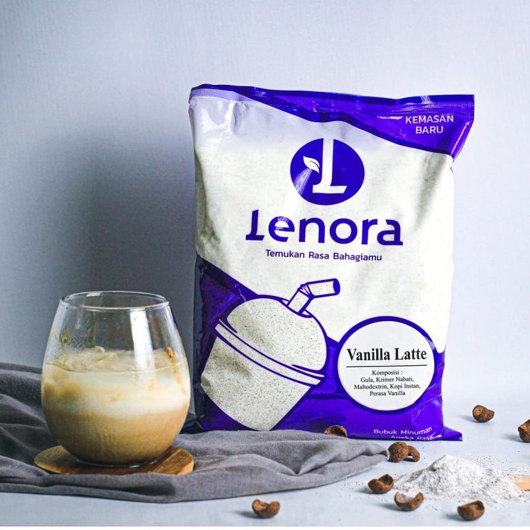 

LENORA Bubuk Minuman Vanilla Latte 1 kg