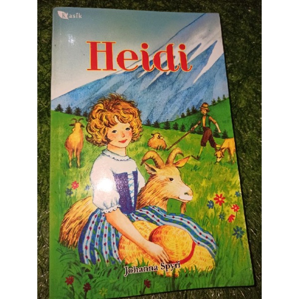 Buku novel klasik - Johana Spyri - HEIDI (preloved)