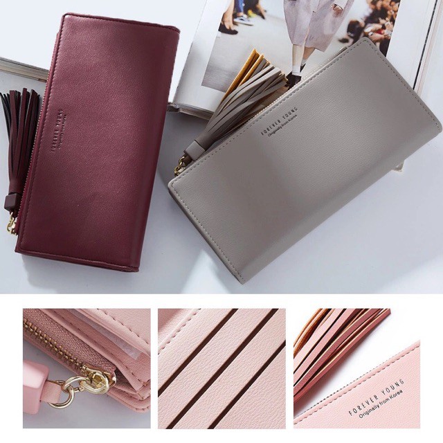 [LOKAL] DOMMO - D1103 DOMPET TWO TONE BISA BAYAR DI TEMPAT COD Dompet Lipat Wanita morymony