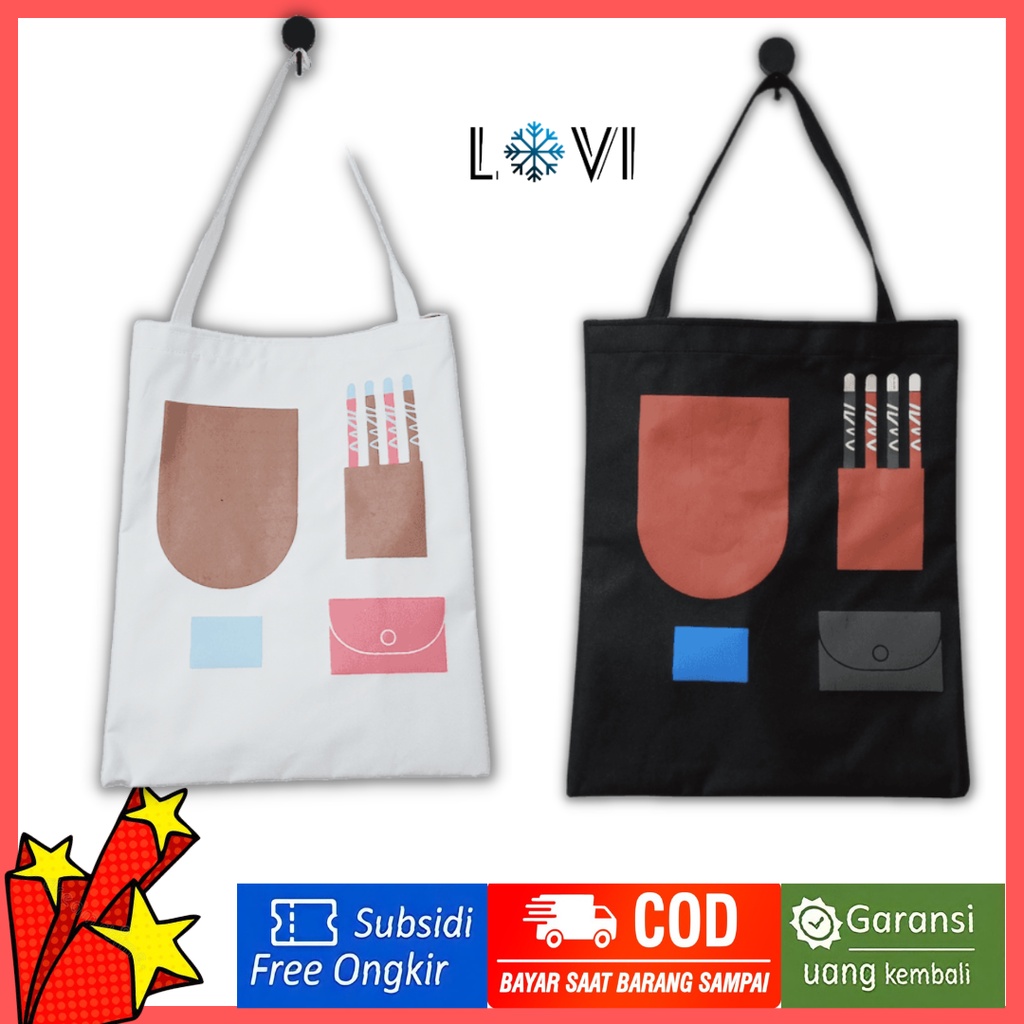 LOVI_ID - HOME Tas Totebag Minimalis