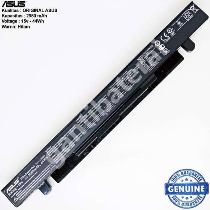 Baterai ORI Asus A450A A450C A450CA A450L A550A A550C A550J A550L F45