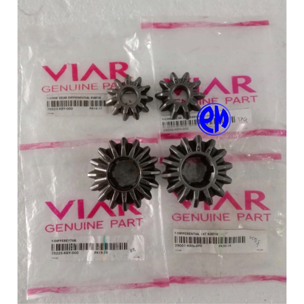 Gigi dalam gardan Belakang Viar Karya 150 200 Kaisar Tossa // Gigi dalam Gardan Belakang Set 10T 11T