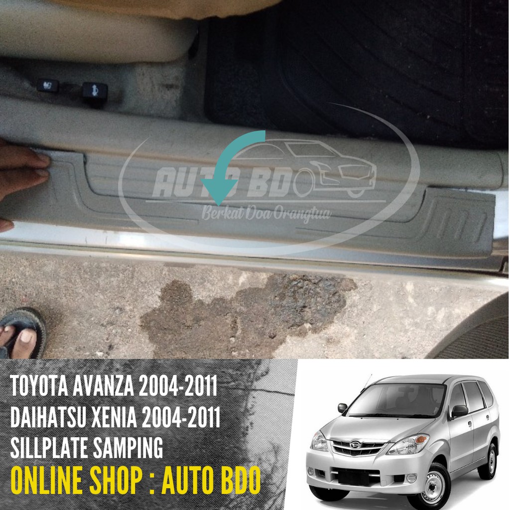 SILLPLATE SILPLATE SAMPING AVANZA XENIA LAMA VVTI 2004 - 2011