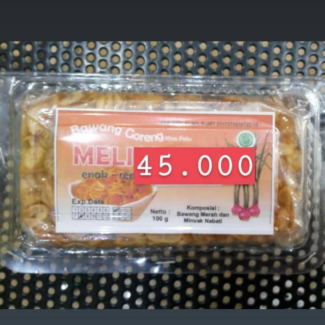 

Bawang Goreng "Melisa" 100gr