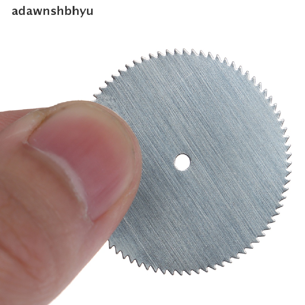 Adawnshbhyu 20Pcs Mata Gergaji Mini Circular Saw HSS Piringan Pemotong Kayu Untuk Alat Listrik Putar