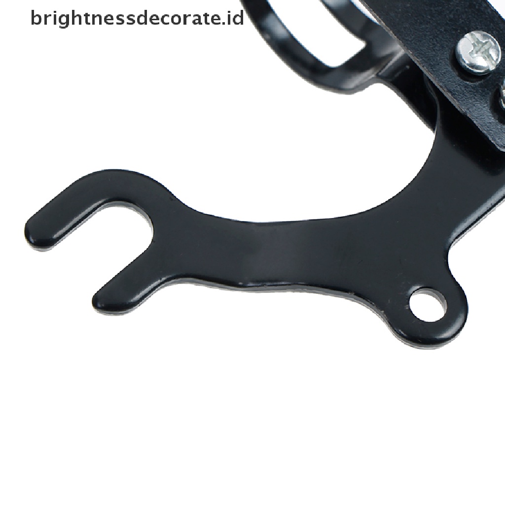 (Birth) Bracket Adaptor Mounting Rem Cakram Sepeda Adjustable Warna Hitam (Id)