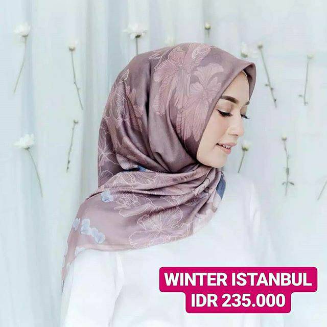 WINTER SCARF VANILLA HIJAB
