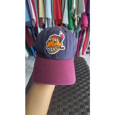 topi mlb indian original//topi MLB indian Second