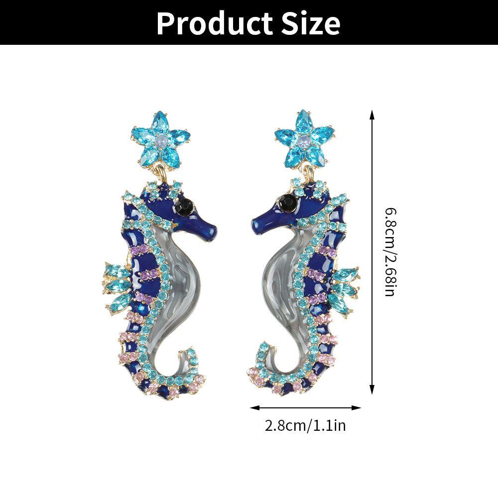 Anting Nanas Logam Berminyak Perhiasan Pesta Fashion Jewelry Ear Studs