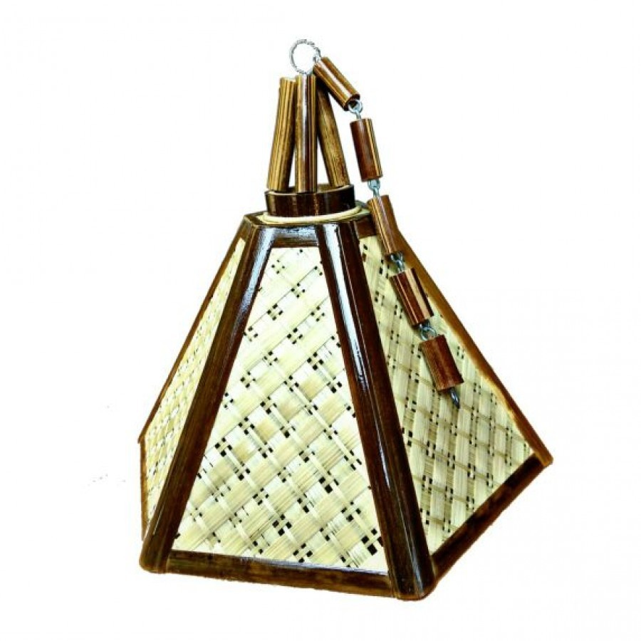 Lampu Gantung Bambu