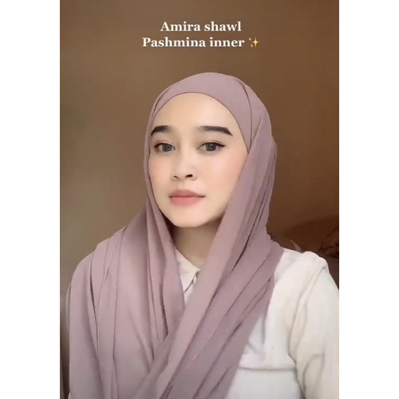 PASHMINA INER MELAYU / Pasmina iner malay / pasmina iner dinda
