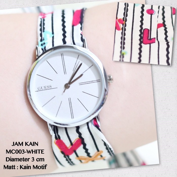 Unik JAM TANGAN GROSIR DISTRIBUTOR IMPORT MODEL KOREA WANITA KAIN BANDANA Diskon