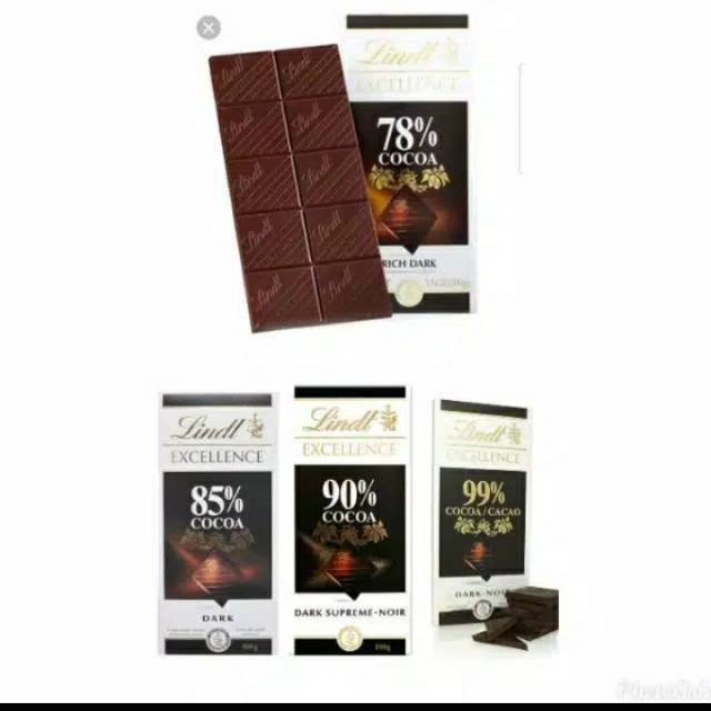 

Linst Excelence Dark Chocolate 78%,85%,90%,99%-Chocolate Import