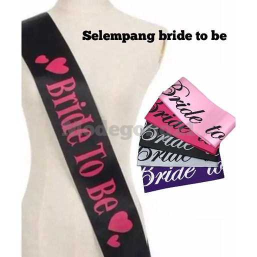 SELEMPANG BRIDE TO BE