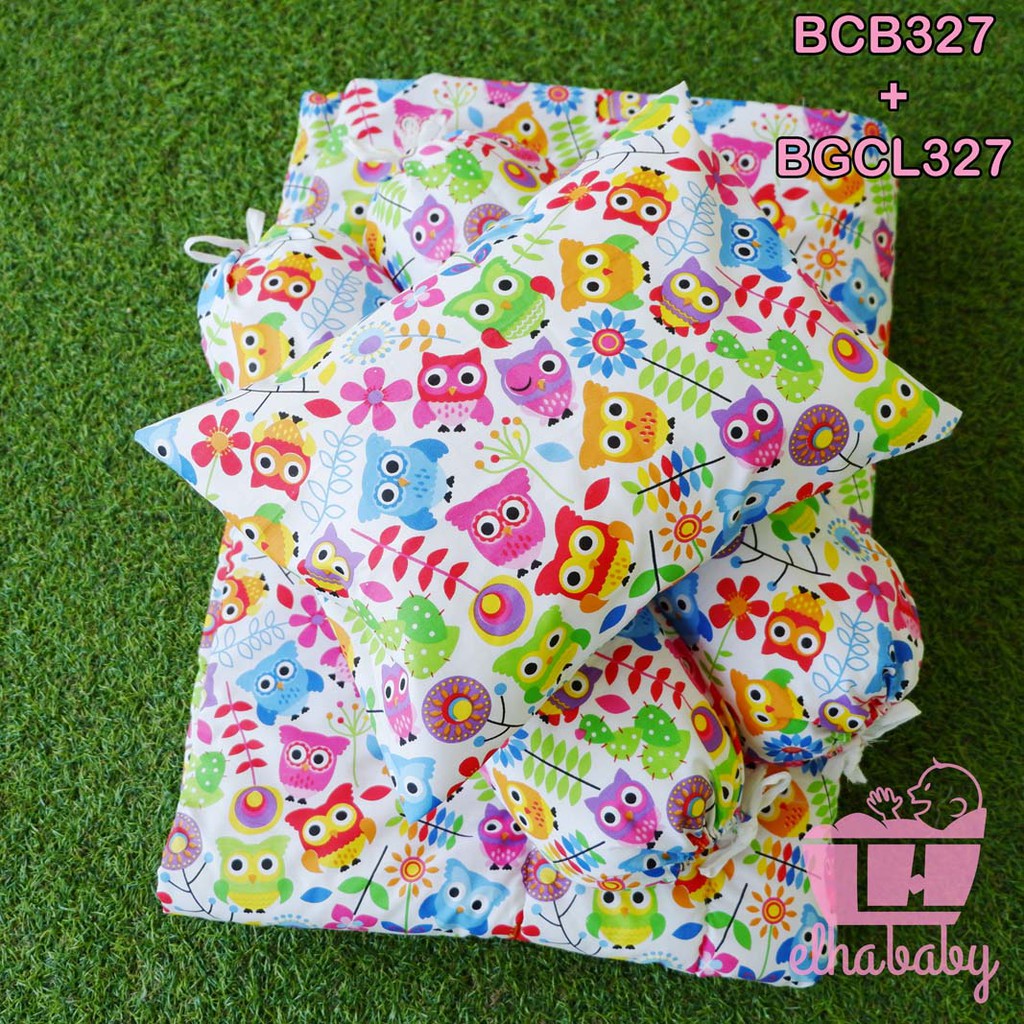 Elhababy bed cover bedcover bayi set motif murah selimut premium matras kasur  bayi karakter