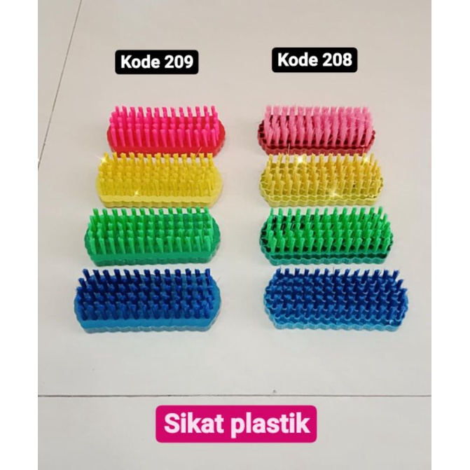 Sikat cuci baju plastik 208ppm &amp; 209ppm- sikat sepatu motor murah- serbaguna- promo