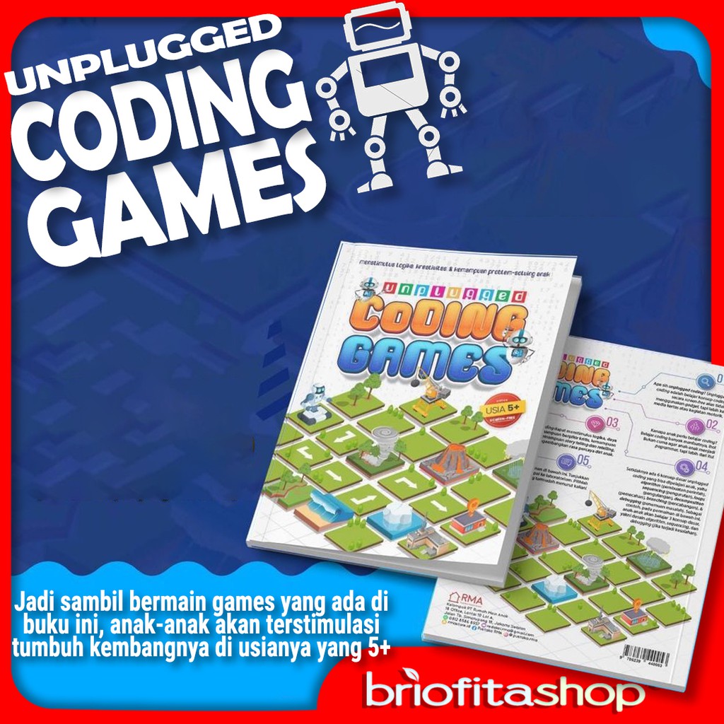 Buku Bacaan Anak Unplugged Coding Games