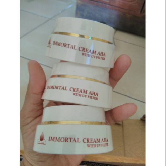 IMMORTAL CREAM AHA WITH UV FILTER