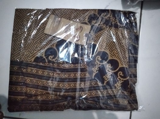 Tey-17 Batik Wanita Asj Sa Hrb026 Kenongo Kemeja Tosca Pendek