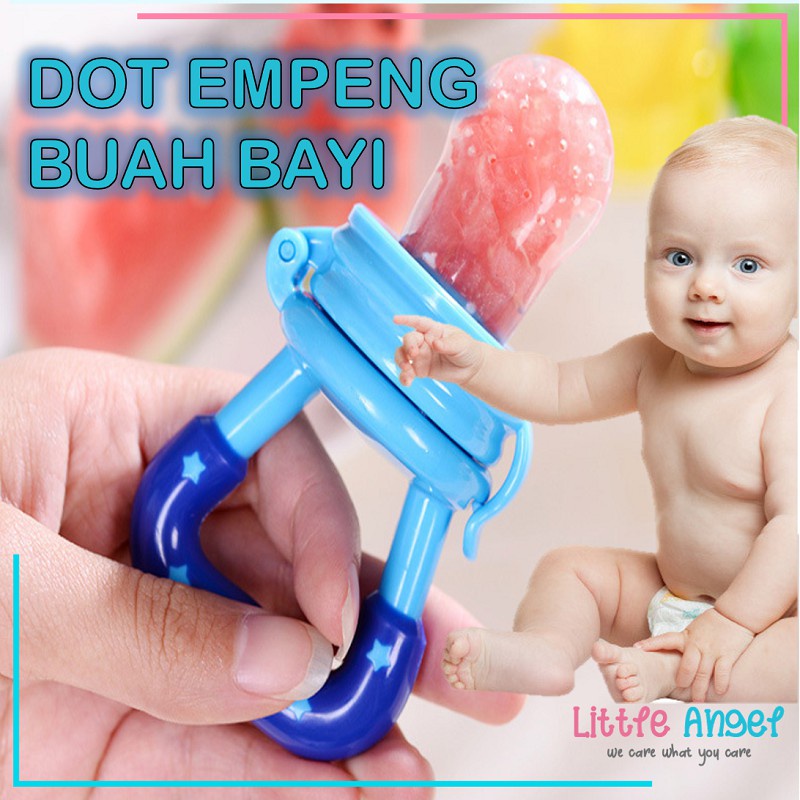 Dot Buah Bayi Empeng Buah Gigitan Bayi Fruit Food Feeder Baby Termurah Import COD