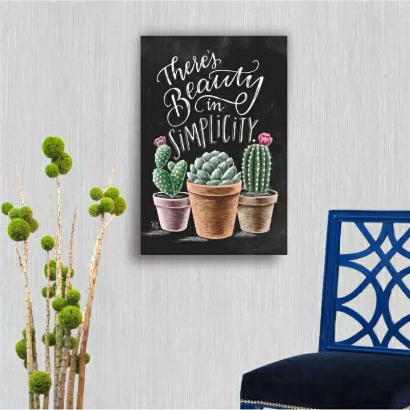 

KAKTUS HITAM POSTER KAYU STICKER CROMO LAMINASI DOFF