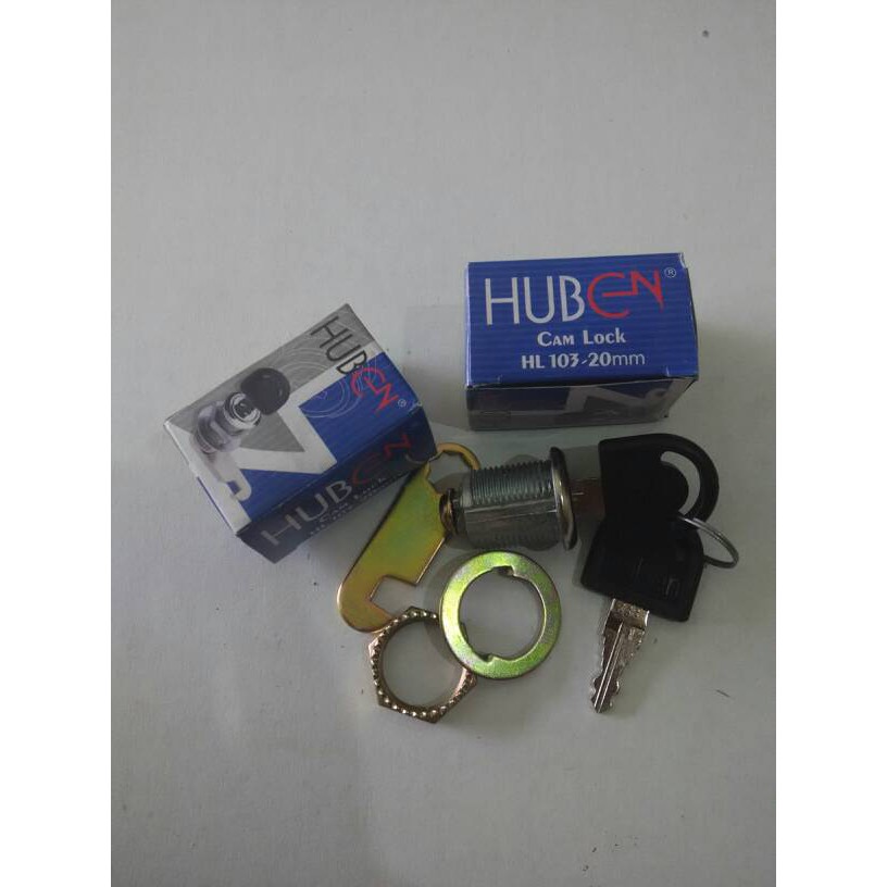 Kunci Loker Locker Huben 20mm, Cam Lock 20mm