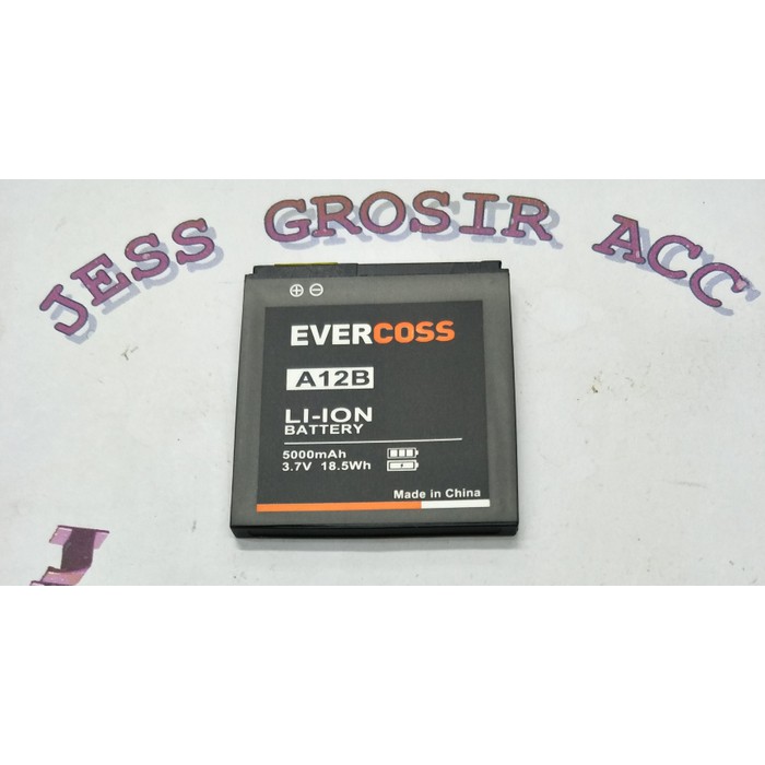 Baterai Battery Evercross Evercoss Cross A12B A5P A5P+ A53P A53B A35B - Hitam