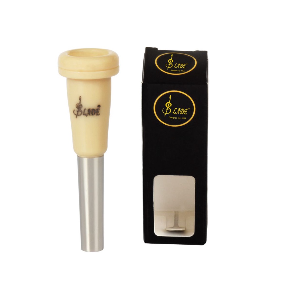 Slade Mouthpiece Terompet Bahan ABS + Metal Warna Khaki