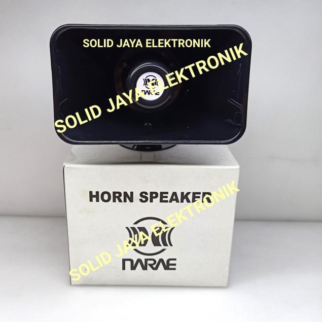 ✱ SPEAKER HORN CORONG HORN SPEAKER VOKAL 12W 8 OHM KOTAK NARAE NSH-90 ➧