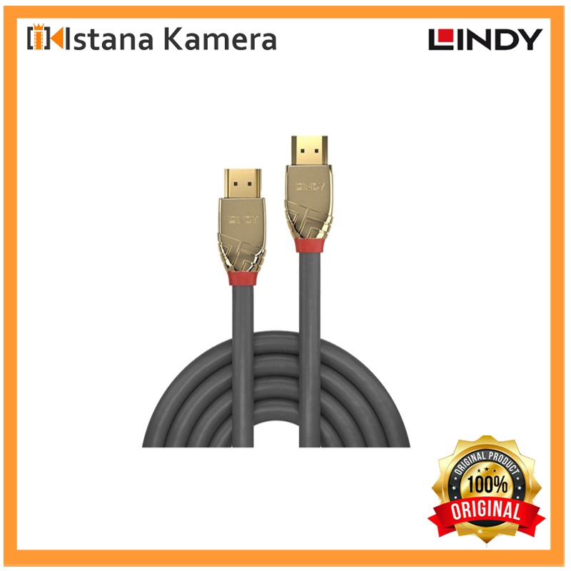 LINDY 37602 2m Kabel Gold Ultra High Speed HDMI 2.1