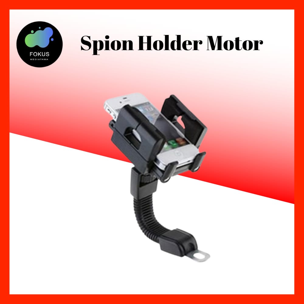 PHONE HOLDER SEPEDA MOTOR UNIVERSAL. HOLDER HP MOTOR SPION