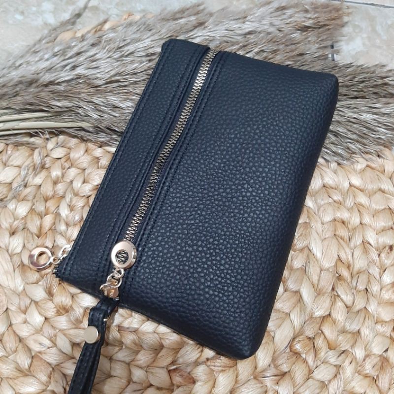 Dompet Wanita Silvi Terbaru 2021 Papirut Kulit Jeruk Premium Sintetis Imfort Kekinian Bisa COD-4