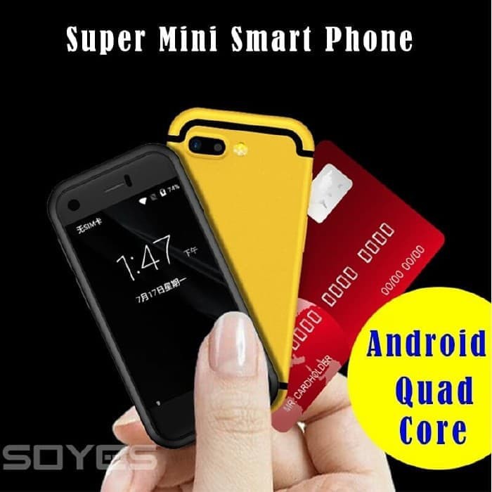 Terbaru Soyes 7s Android Hp Mini Soyes 7s Smartphone Mini Dual Sim Wifi Camera