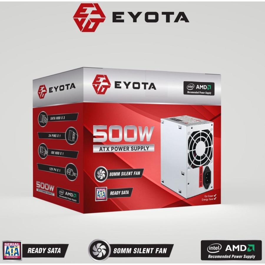 Power Supply PC Power 500W EYOTA