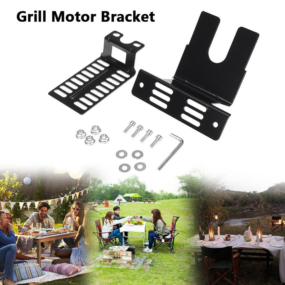 [Elegan] Grill Motor Bracket Stainless Steel Type Outdoor Camping Alat BBQ