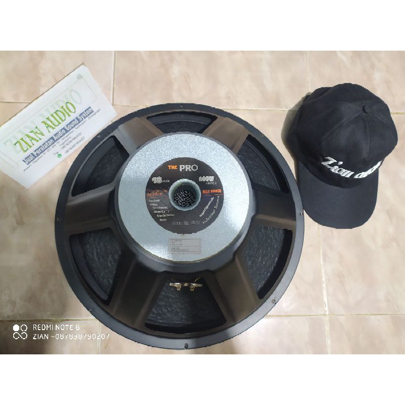 Speaker 18inchi ADS 1870 Original(zian audio)