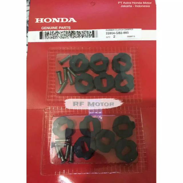 KDM_24 Karet Kopling SET Grand/Supra X/Kharisma/Revo/GB2