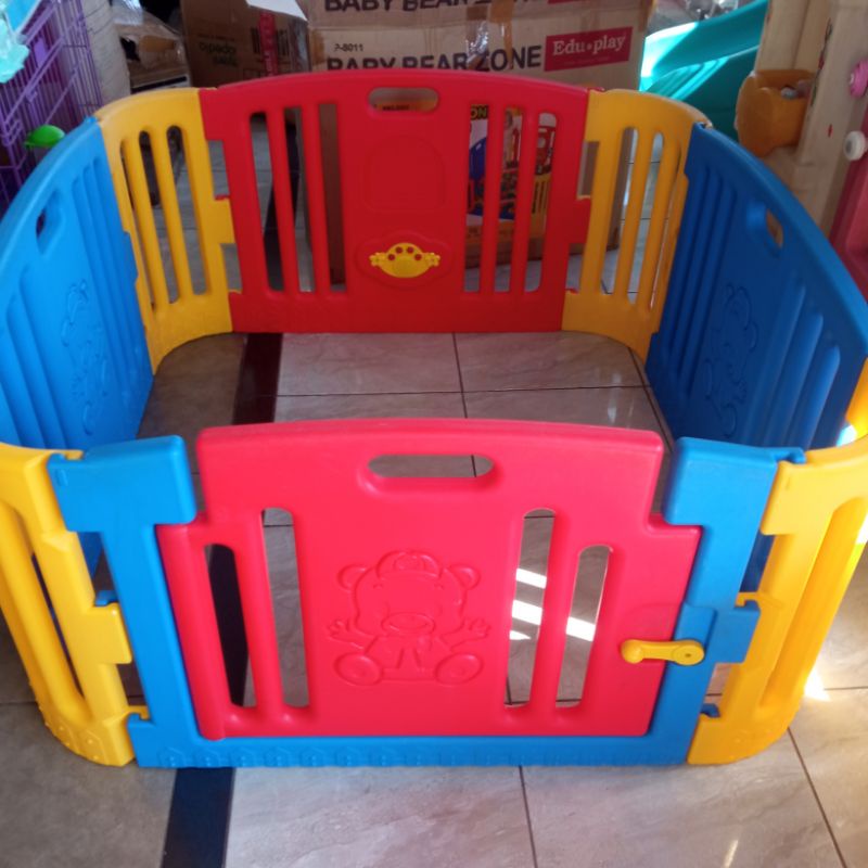 eduplay fence pagar anak pagar bayi pagar main preloved