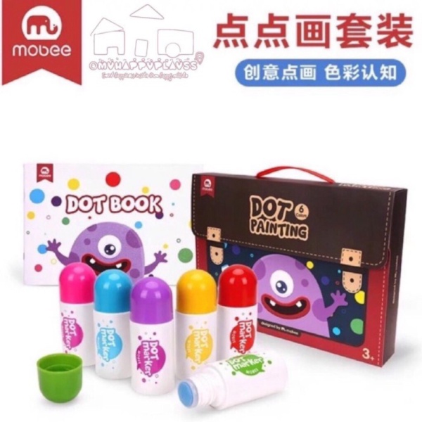 

MOBEE DOT PAINTING TOYS ACTIVITY MAINAN EDUKASI EDUTOYS MONTESSORI Limited