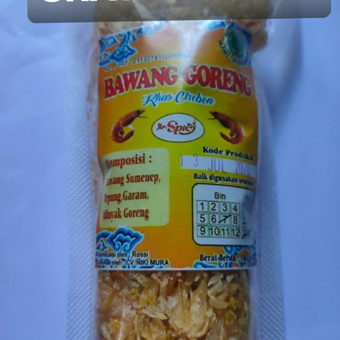 

TERLARIS Bawang Goreng Sumenep Asli Khas Cirebon GRATIS TEH