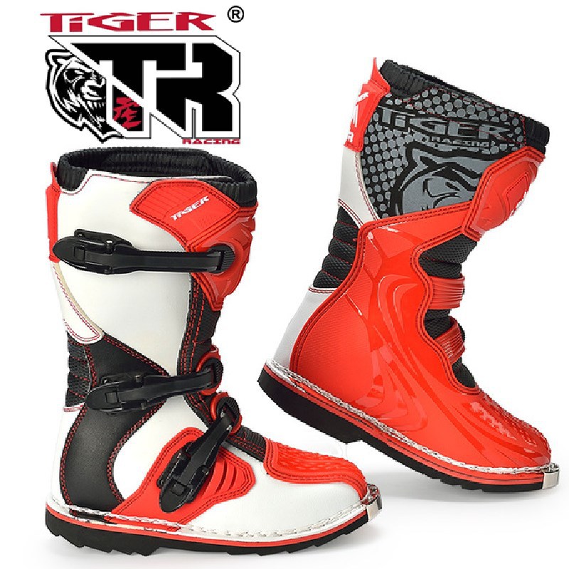 Sepatu Balap Biker Motor Tiger tr cross country motorcycle boots Knight racing boots cross country e