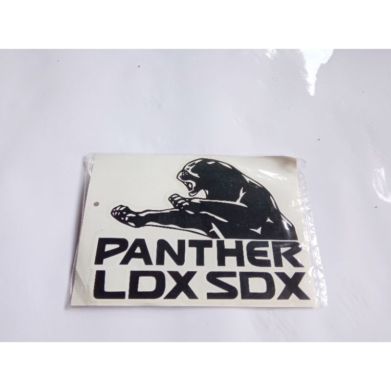 stiker isuzu panther 97 96/ stiker panther Ldx sdx logo macan panter/panther