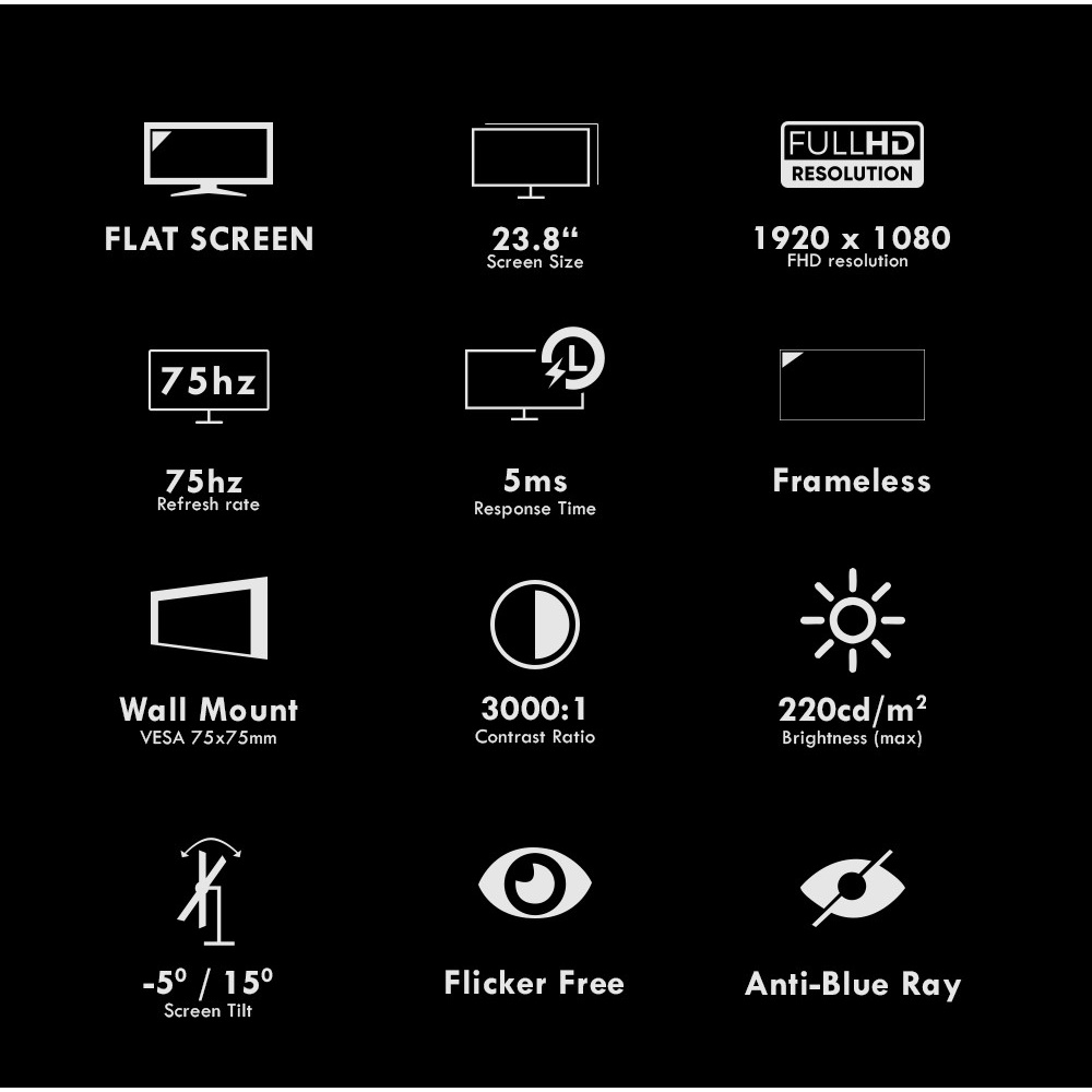 Monitor Gaming Armaggeddon Pixxel+ PF24HD SUPER | 24