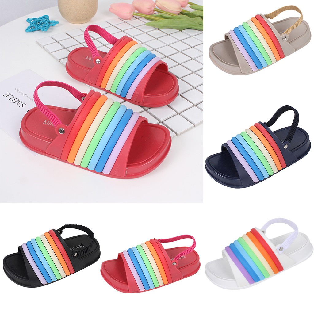 girls rainbow slides