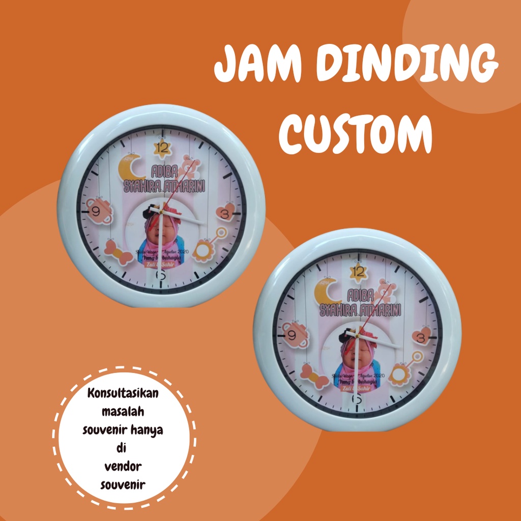 jam dinding custom,jam dinding murah,souvenir jam dinding