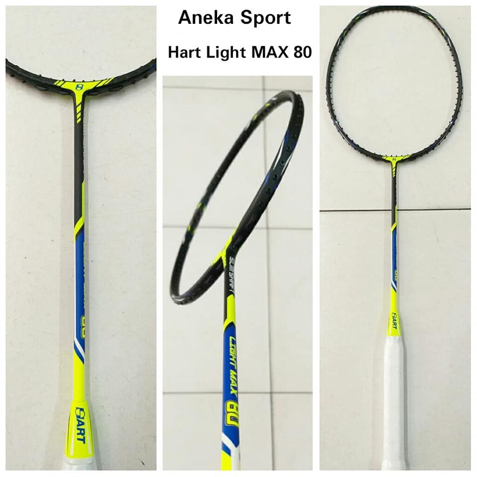 Raket Badminton Hart Light Max 80 ( 80 gram ) Original 100%