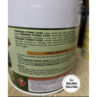 Jual CAT PELAPIS BATU ALAM PROPAN STONE CARE GLOSS DOF DOFF 1L LITER