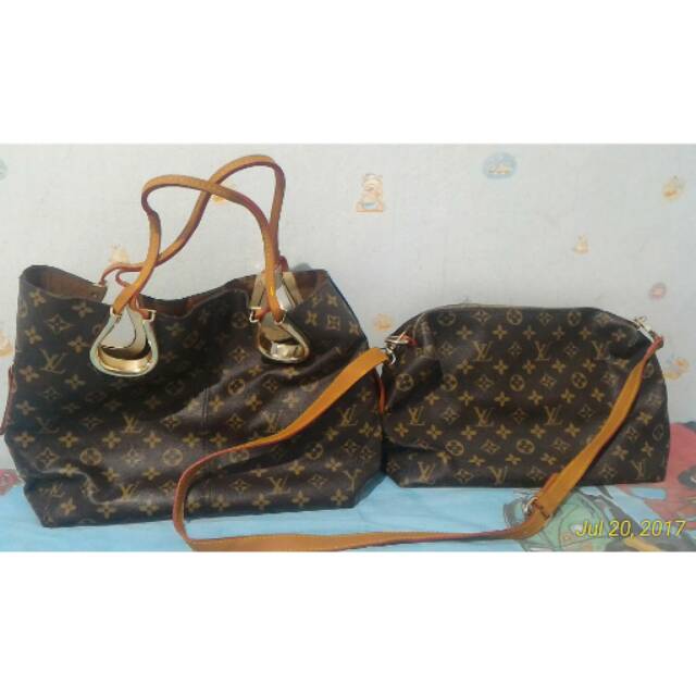 Tas wanita LV 2in1 preloved KW
